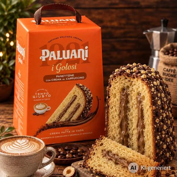 Panettone mit  Cappuccinocreme