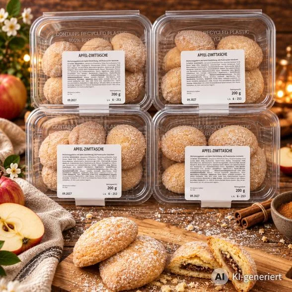 Apfel Zimttaschen