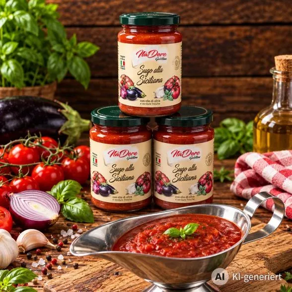 Tomatensoße Sizilianische Art