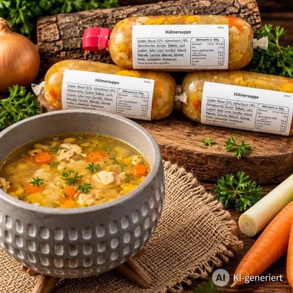 Hühnersuppe Darm