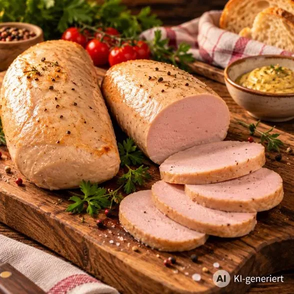 Fleischkäse fein