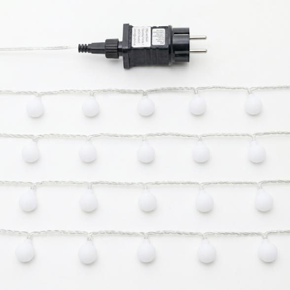 Outdoor Lichterkette 10m rosa