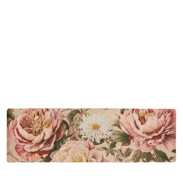 Teppichläufer in 3D-Optik Rose 50x160cm