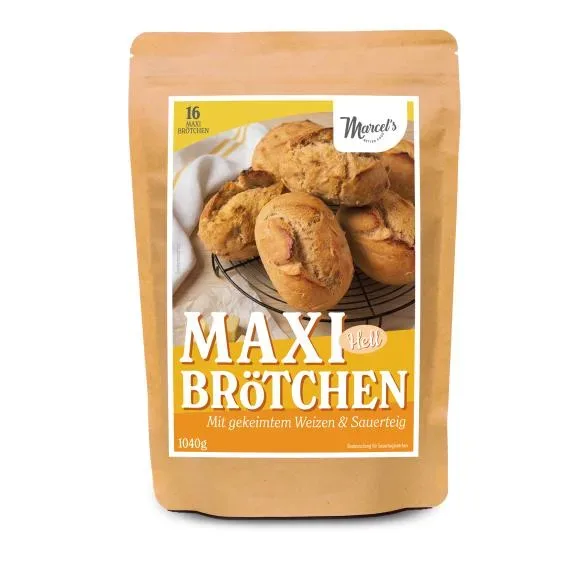 Marcel?s Better Food - Helle Maxi-Brötchen