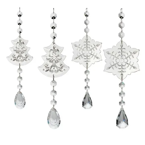 Crystal Dreams Baumschmuck-Set 4tlg.