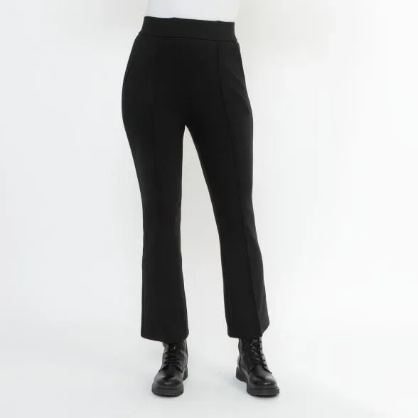 MILANO Design Damen-Hose Bootcut schwarz