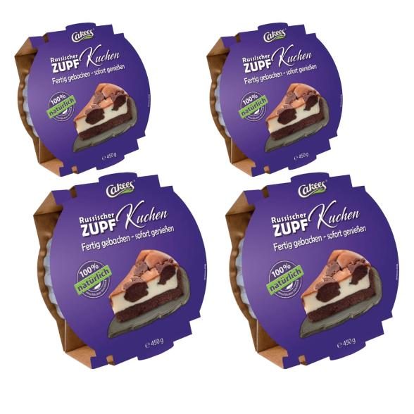 Cakees Russischer Zupfkuchen Classic 4x 450g