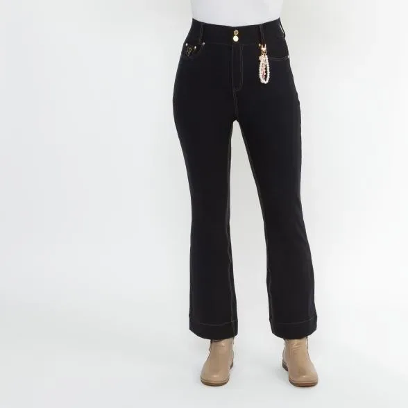 Zauberhose 'Miracle Shape' Slim Fit dunkelblau