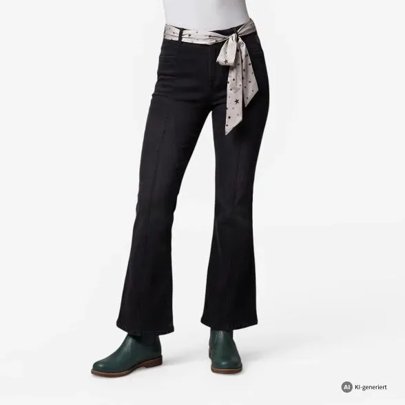 Zauberhose 'Miracle Shape' Slim Fit dunkelgrau