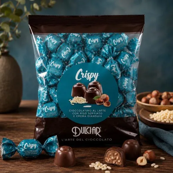 Knusprige Milchschokolade mit Puffreis 1kg