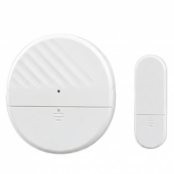 Vibrationsalarm Tür & Fenstersensor 125 dB weiß