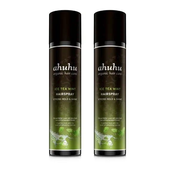 AHUHU Ice Tea Haarspray DUO 2x300ml