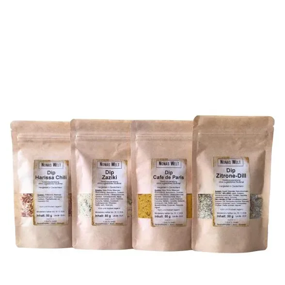 Nona's Quark- und Dipgewürz Mix Party Dips 4x50g