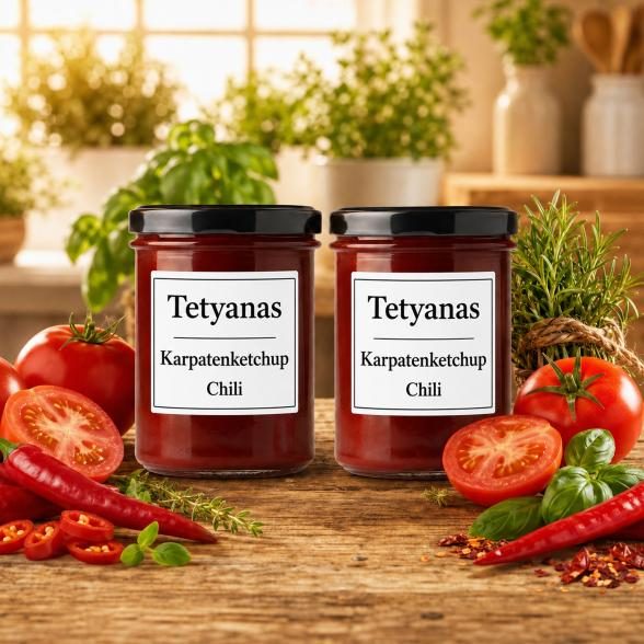 Karpatenketchup mit Chili