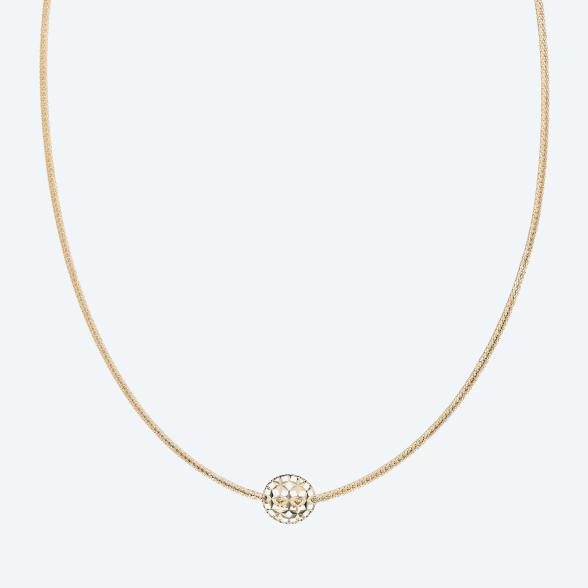 Collier 375 Gelbgold