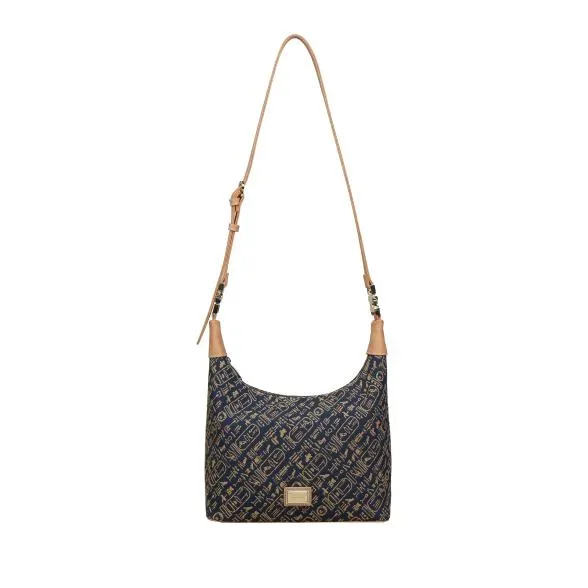 Henney Bear Umhängetasche navy/camel