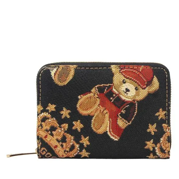 Henney Bear Börse schwarz/multicolor