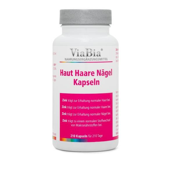 ViaBia Haut Haare Nägel 210 Kapseln