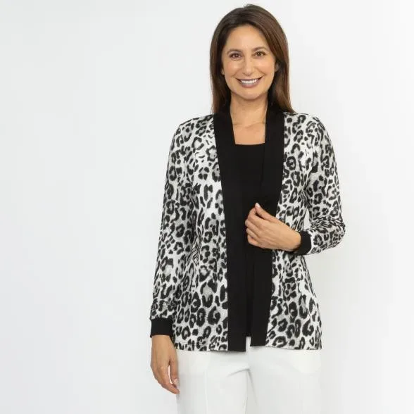RÖSSLER SELECTION 2-in-1 Shirt schwarz/weiß/grau