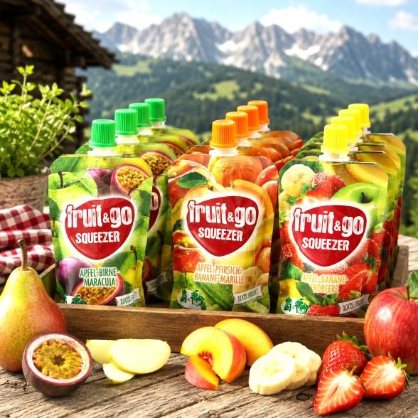 Fruit&Go Squeezer 18x100ml