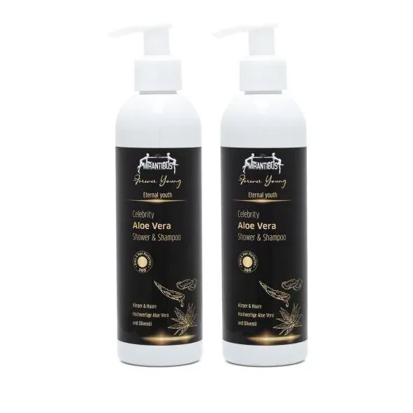 Mirantibus Aloe Vera Shower & Shampoo 2in1 2x250ml