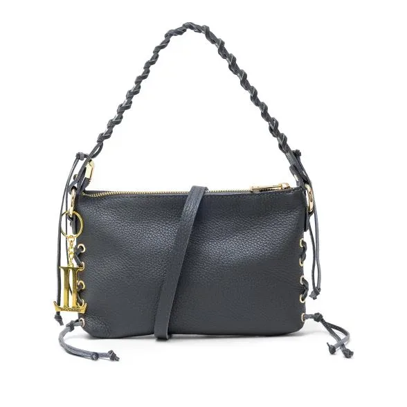Luca Lorenzo Schultertasche grau
