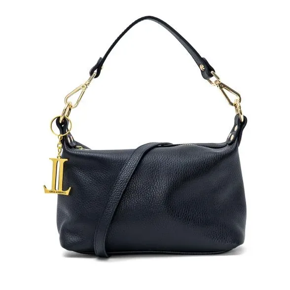 Luca Lorenzo Schultertasche schwarz