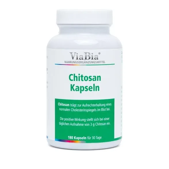 ViaBia Chitosan Kapseln 180 Kapseln