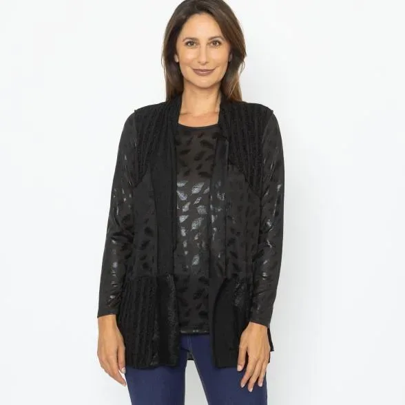 TRENDS by J. Leibfried 2in1 Longshirt schwarz
