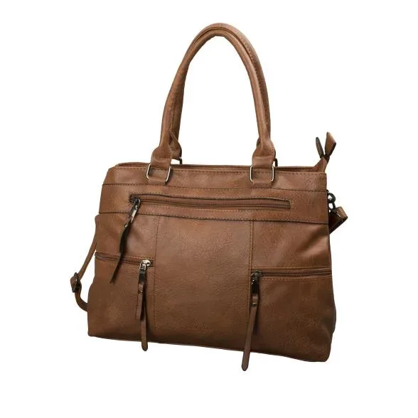 dariya Henkeltasche cognac