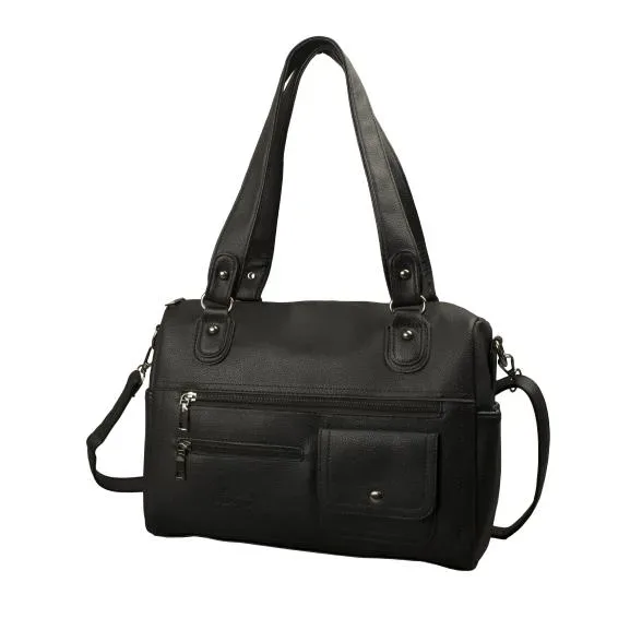dariya Henkeltasche schwarz