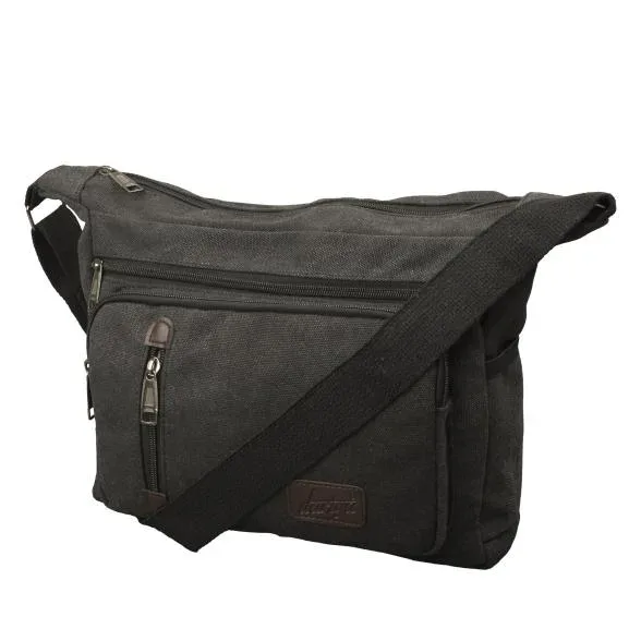 dariya Umhängtasche aus Canvas anthrazit