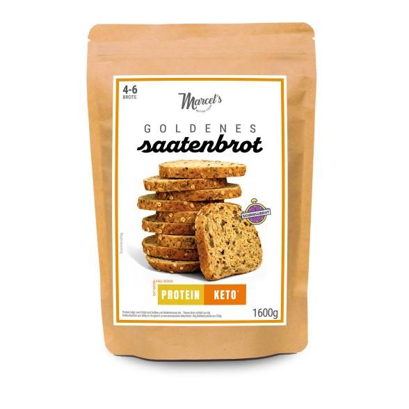 Marcel?s Better Food - 4-6 Goldene Saatenbrote XXL