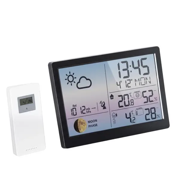 Wetterstation mit Funkuhr