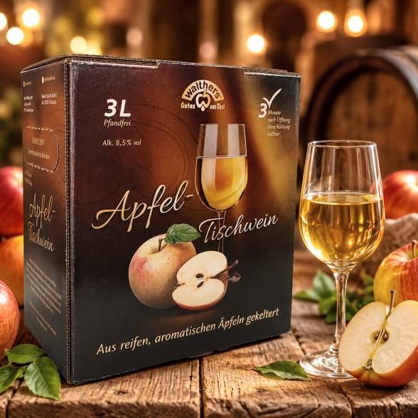 Apfel-Tischwein