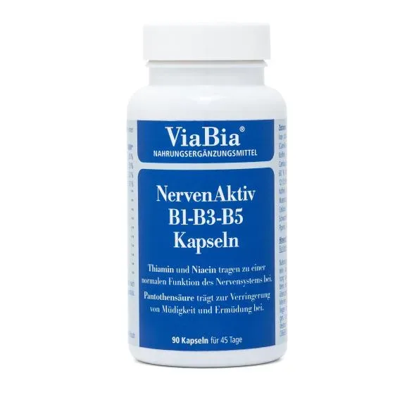 ViaBia NervenAktiv B1-B3-B5 90 Kapseln