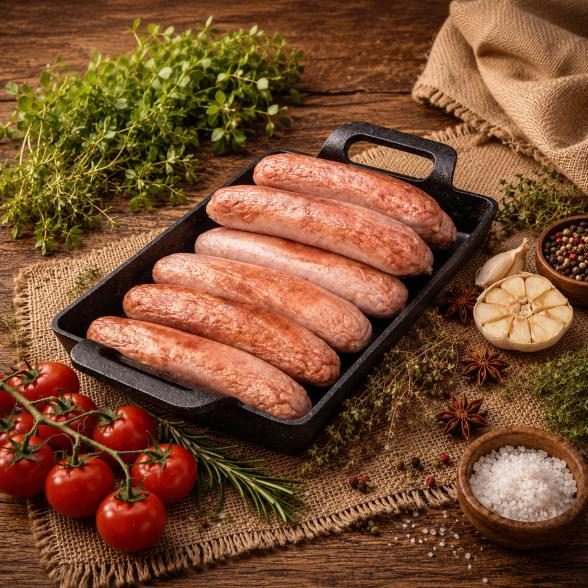 Südtiroler Bratwurst fein