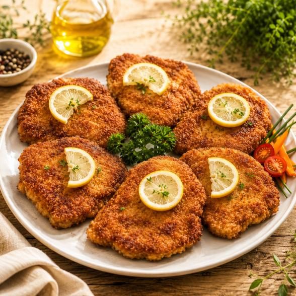 Schweineschnitzel Wiener Art