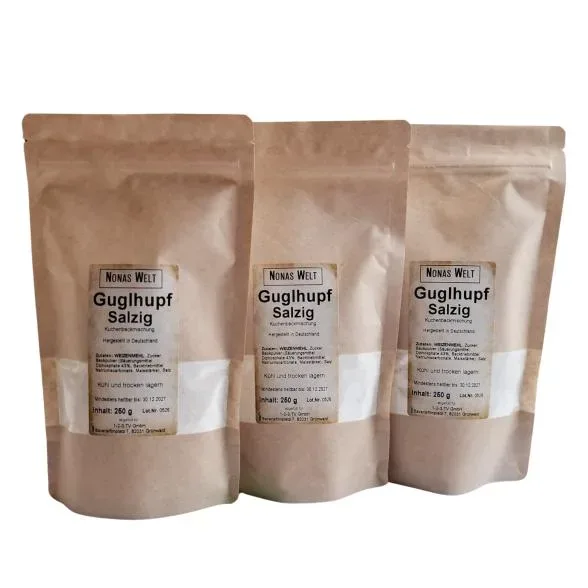 Nona's Guglhupf-Set Salzig Sortenrein 3x250g