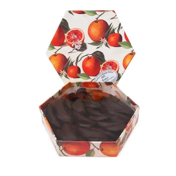 Orangenzeste in Zartbitterschokolade 350g