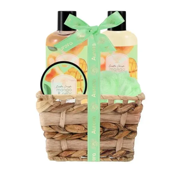 AURORA MANGO & PEAR Pflege-Set 4-teilig