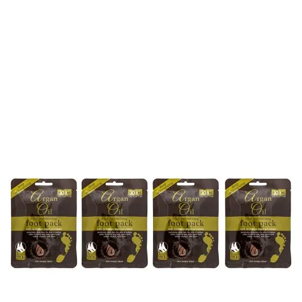 Argan Oil Moroccan Extract Foot Pack 4 x 30 ml