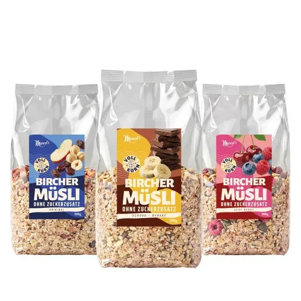 Marcel?s Better Food - 3x Bunte Bircher-Box