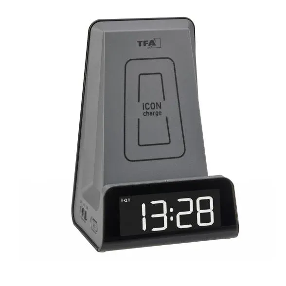 Digitalwecker mit Ladestation