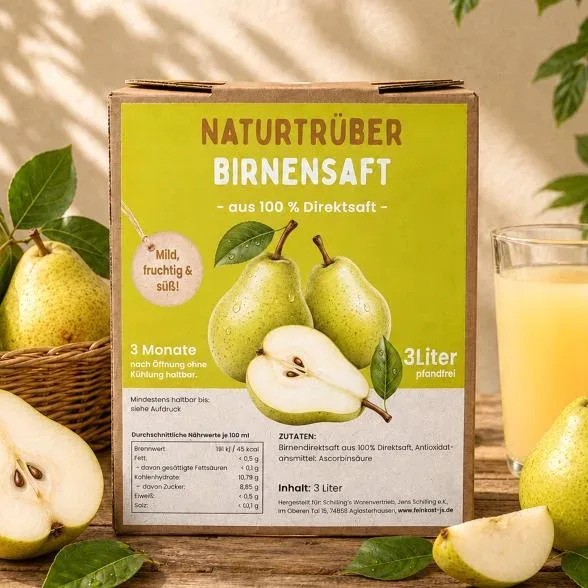 Birnensaft Direktsaft natur
