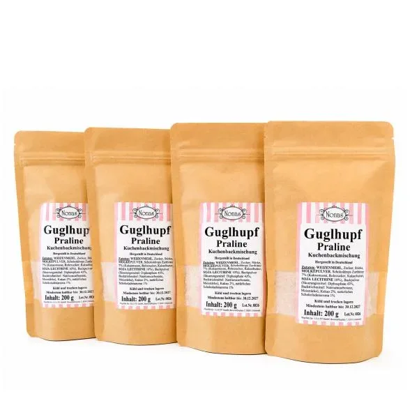 Nona's Guglhupf-Set Praline 4 x 200g