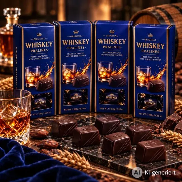 Liquer Sweets mit Whiskeyfüllung
