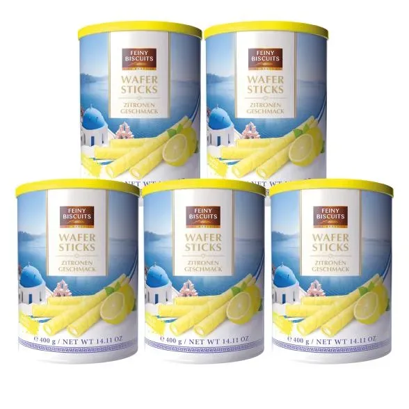 Feiny Waffelröllchen Zitrone