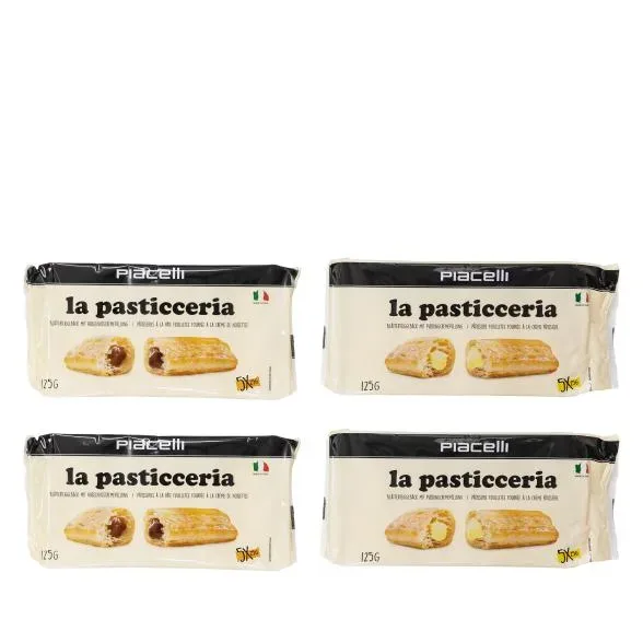 La Pasticceria 4er Set - Blätterteigröllchen