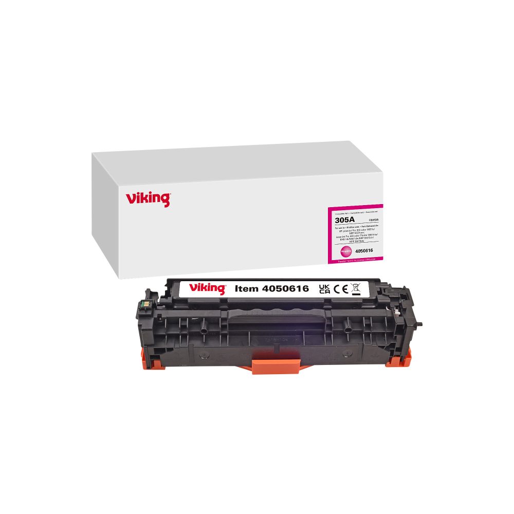 Viking 305A Kompatibel HP Tonerkartusche CE413A Magenta